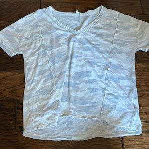 Lucky Brand Gray/Camo T-Shirt
